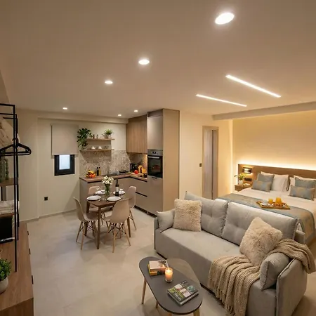 Appart hôtel Aelia Luxury & Pool Skafidia