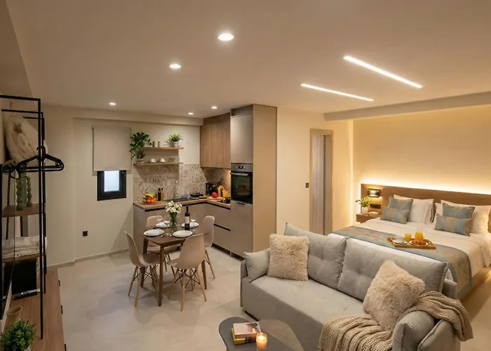 Apartmanhotel Aelia Luxury & Pool Szkafidiá